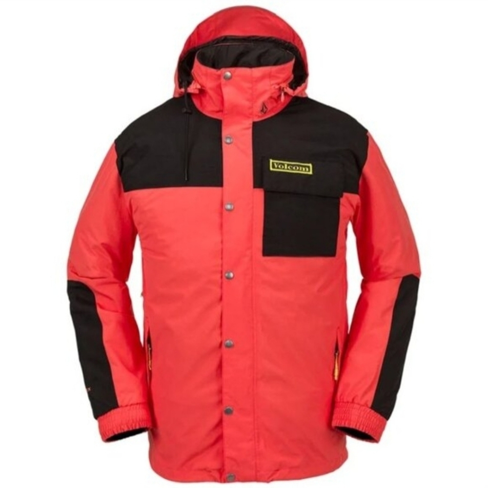 Volcom Men's Longo Gore-Tex Jacket Orange 2024 XS